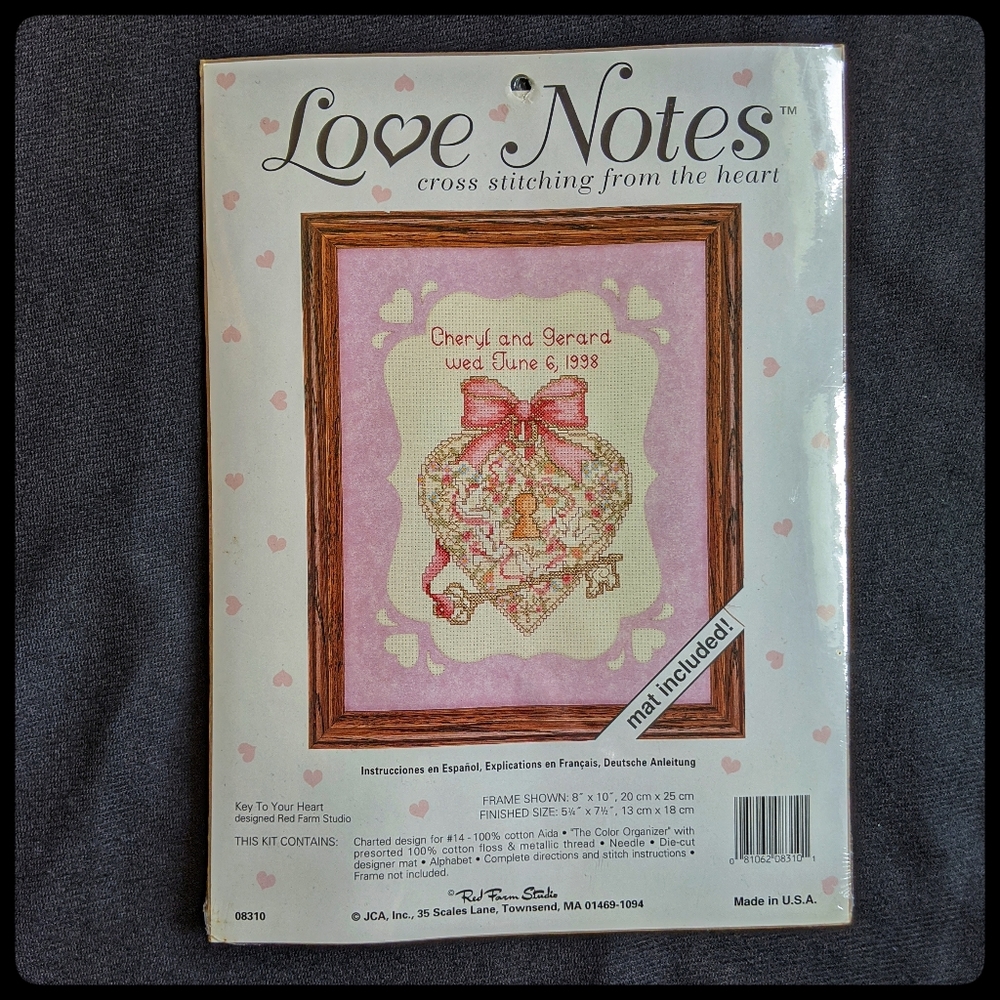 Love Notes Cross Stitch